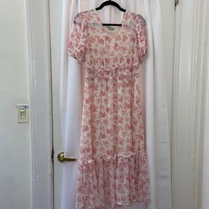 Moon River floral maxi dress